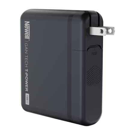 Newell NL3937 GaN Tech T-power 140 - zestaw, ładowarka sieciowa z adapterami sieciowymi, 140W_Adapter wtyczki sieciowej 2_3